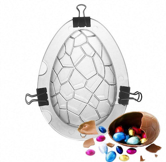 Easter Egg Mold: 3D Cracked Egg | www.sprinklebeesweet.com