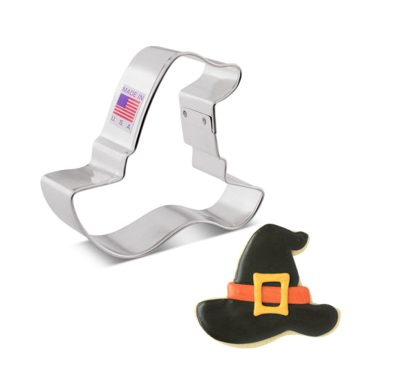 Crooked Witch Hat Cookie Cutter | www.sprinklebeesweet.com