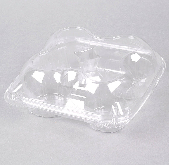 Clear Cupcake Box: Hot Cocoa Bomb Box | www.sprinklebeesweet.com