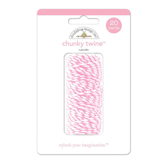 Chunky Bakers Twine: Light Pink | www.sprinklebeesweet.com