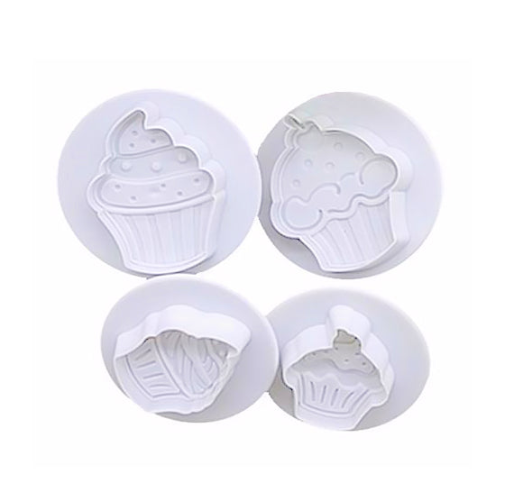 Cupcake Cookie Cutter Stampers | www.sprinklebeesweet.com
