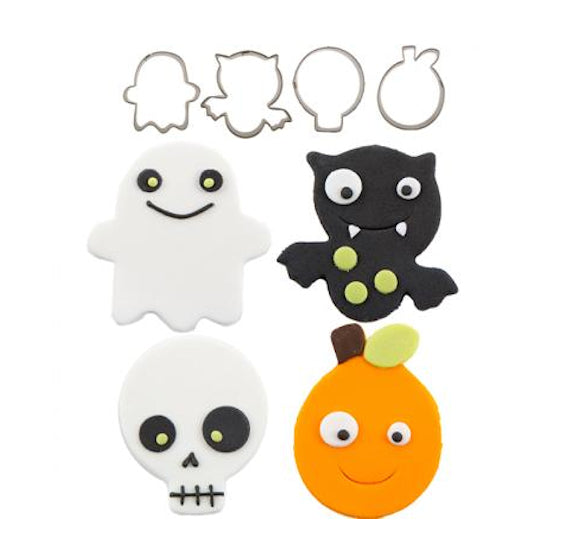 Cutie Halloween Cookie Cutter Set | www.sprinklebeesweet.com