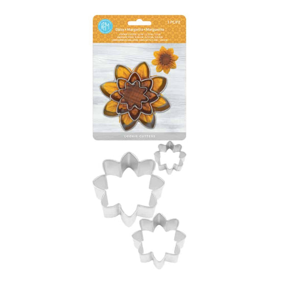 Daisy Flower Cookie Cutters Set | www.sprinklebeesweet.com