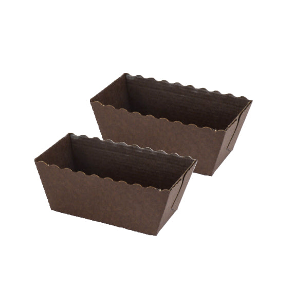 Brown Mini Loaf Pans | www.sprinklebeesweet.com