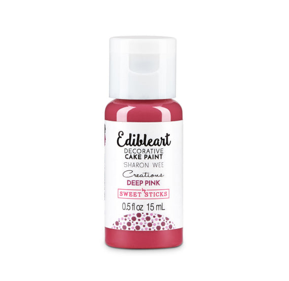 Deep Pink Edible Art Paint | www.sprinklebeesweet.com