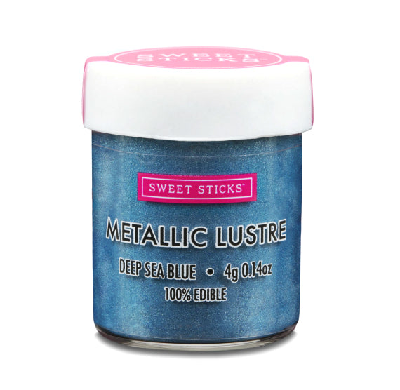 Deep Sea Blue Luster Dust | www.sprinklebeesweet.com