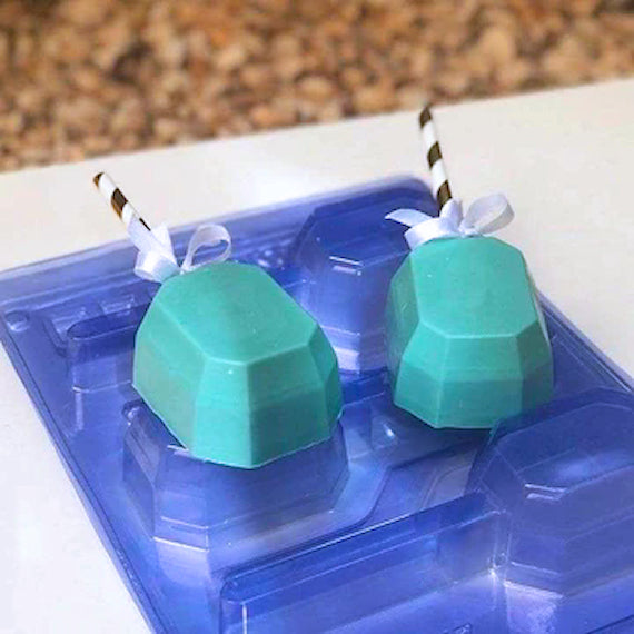 Diamond Chocolate Lollipop Mold | www.sprinklebeesweet.com