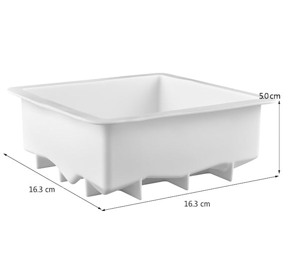 Geometric Square Mold: Large | www.sprinklebeesweet.com
