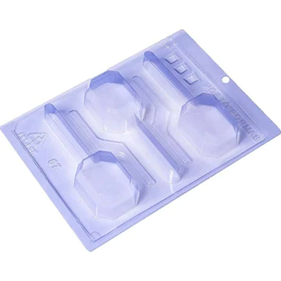 Diamond Chocolate Lollipop Mold | www.sprinklebeesweet.com