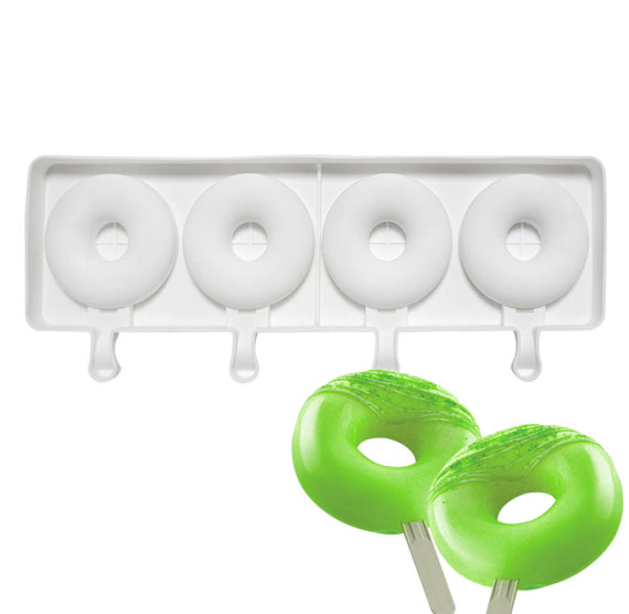 Donut Cakesicle Mold | www.sprinklebeesweet.com
