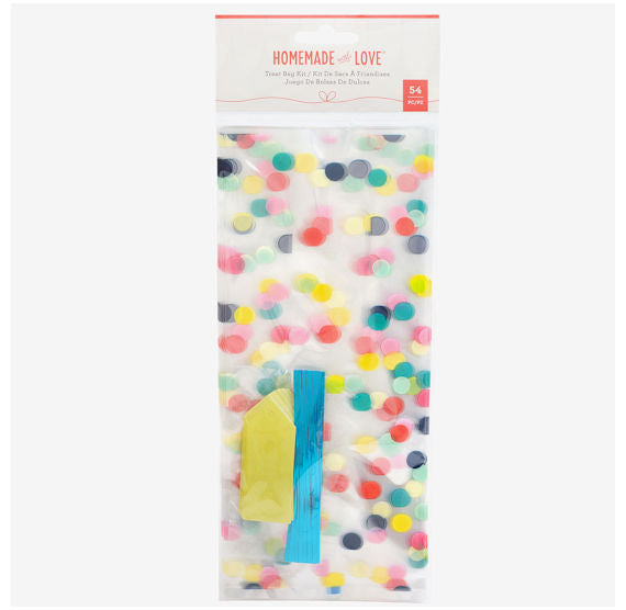 Party Dots Treat Bags Kit | www.sprinklebeesweet.com