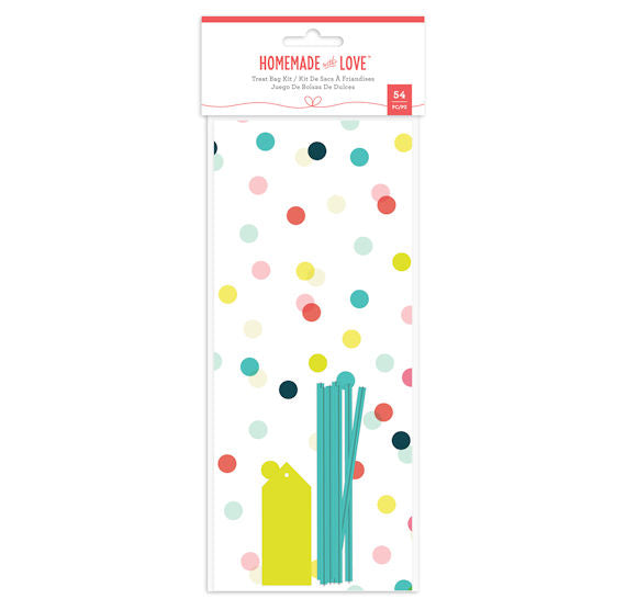 Party Dots Treat Bags Kit | www.sprinklebeesweet.com