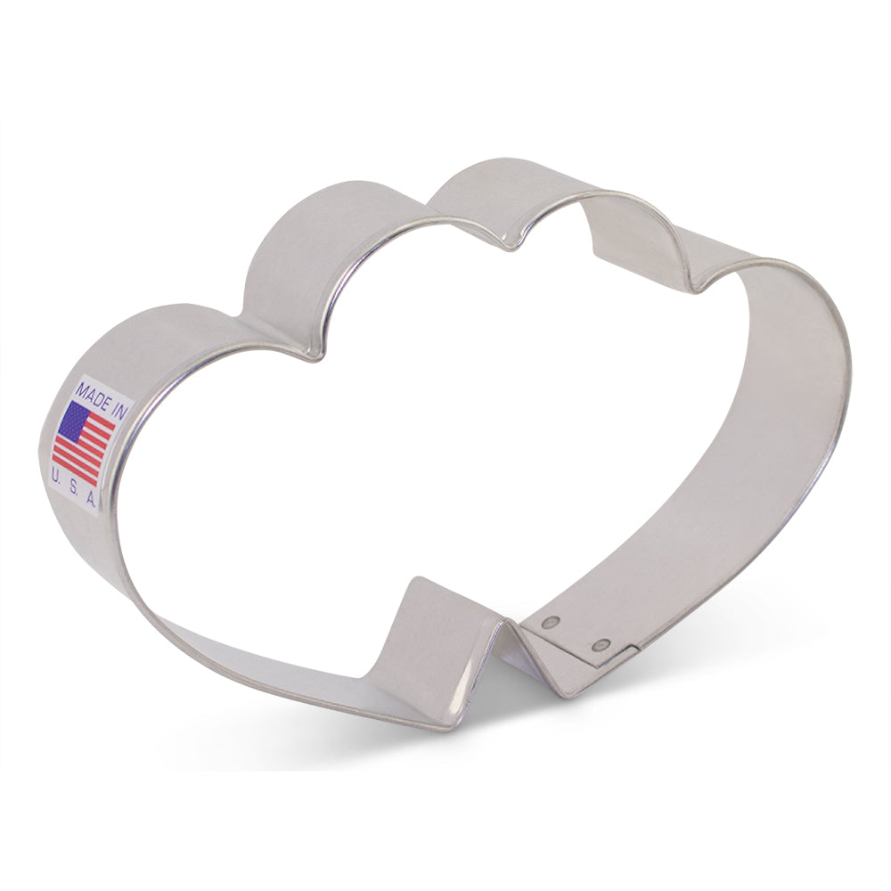 Double Heart Cookie Cutter | www.sprinklebeesweet.com