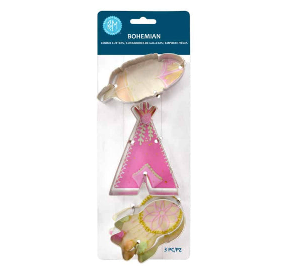 Boho Cookie Cutter Set | www.sprinklebeesweet.com