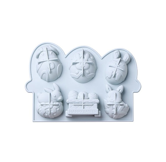 Happy Easter Eggs Mold | www.sprinklebeesweet.com