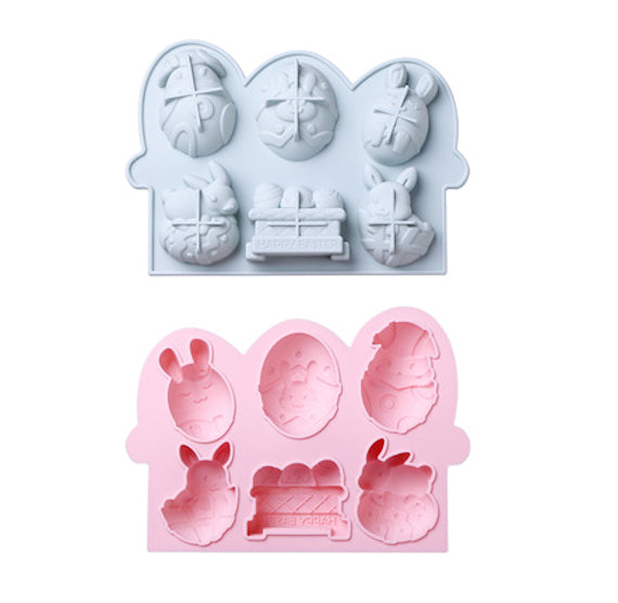 Happy Easter Eggs Mold | www.sprinklebeesweet.com