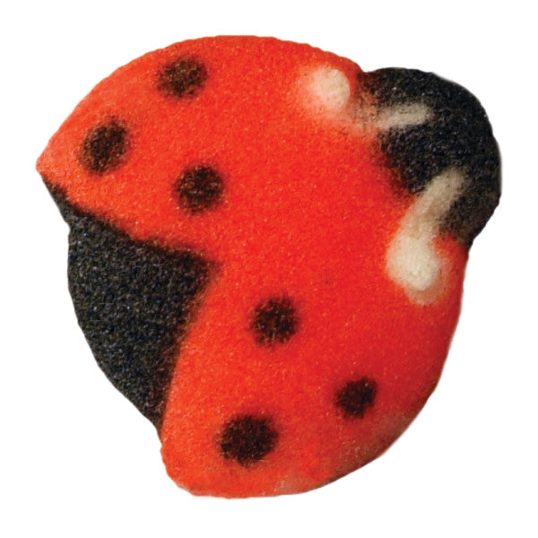 Ladybug Sugar Toppers | www.sprinklebeesweet.com