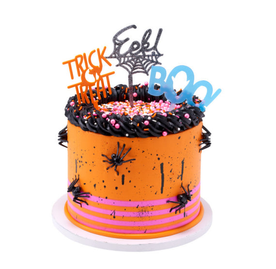 Halloween Cake Toppers Set of 3 | www.sprinklebeesweet.com