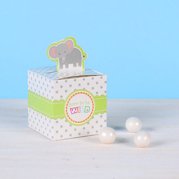 Small Favor Boxes: Elephant | www.sprinklebeesweet.com