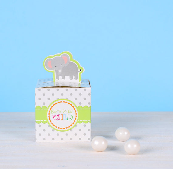 Small Favor Boxes: Elephant | www.sprinklebeesweet.com