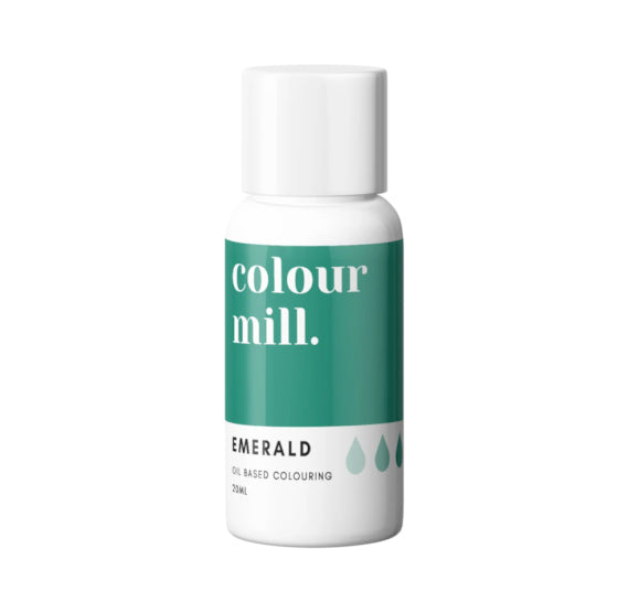 Colour Mill Oil Based Food Coloring: Emerald | www.sprinklebeesweet.com