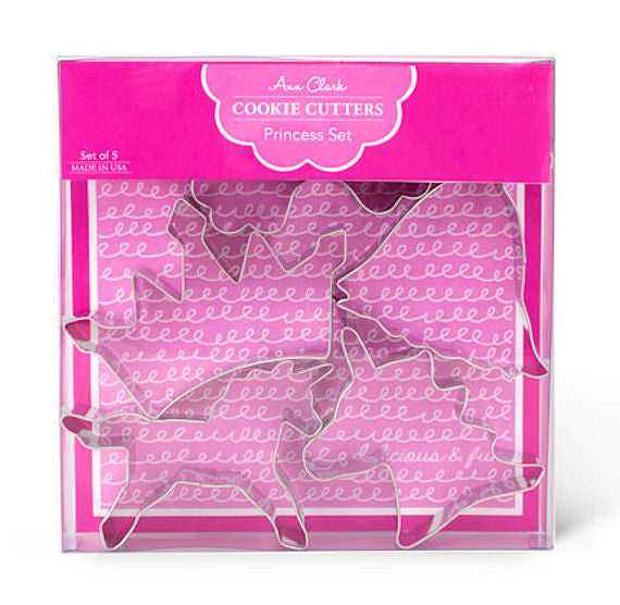 Unicorn Princess Cookie Cutters Set | www.sprinklebeesweet.com
