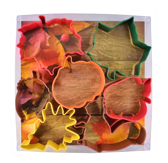 Fall Cookie Cutter Set | www.sprinklebeesweet.com