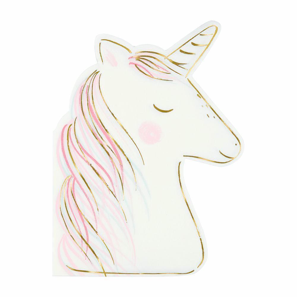 Fancy Unicorn Napkins | www.sprinklebeesweet.com
