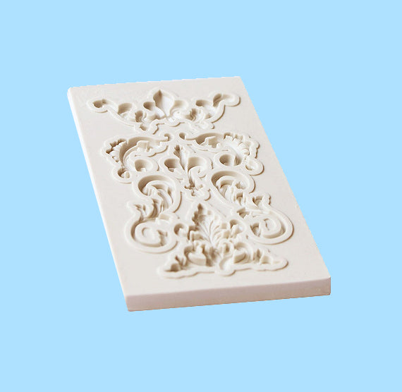 Silicone Filigree Mold | www.sprinklebeesweet.com