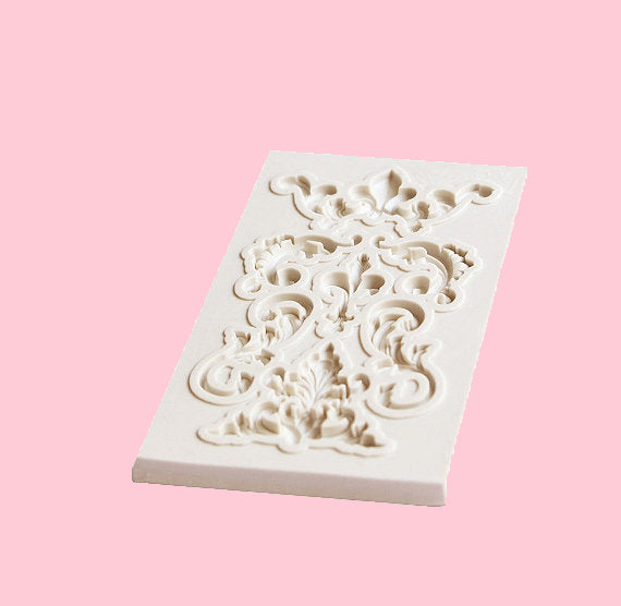 Silicone Filigree Mold | www.sprinklebeesweet.com