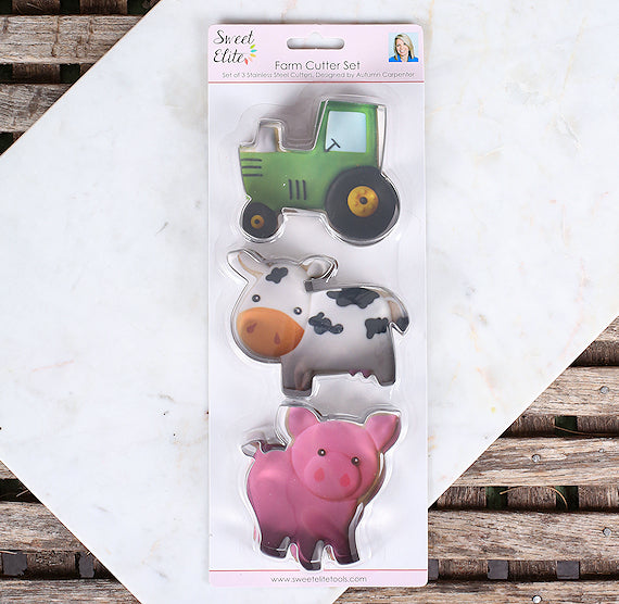On the Farm Cookie Cutters | www.sprinklebeesweet.com
