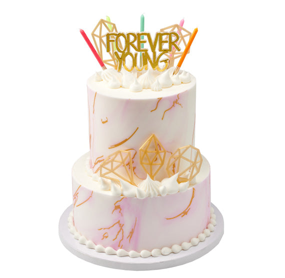 Fiesta Birthday Candles with Gold: 4.5" | www.sprinklebeesweet.com