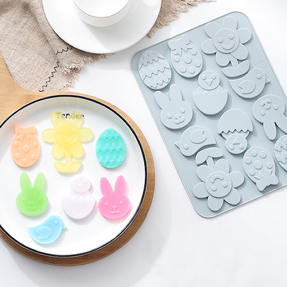 Thin Easter Chocolate Mold | www.sprinklebeesweet.com