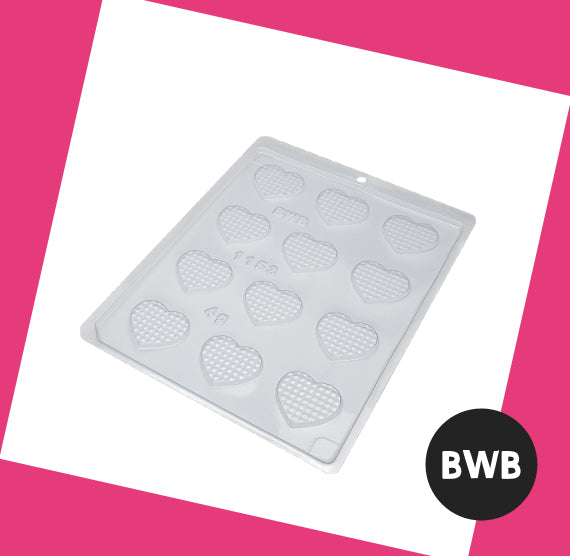 BWB Valentine's Day Mold: 1153 Hearts | www.sprinklebeesweet.com
