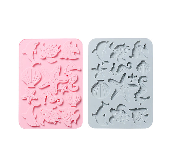 Thin Under The Sea Chocolate Mold | www.sprinklebeesweet.com