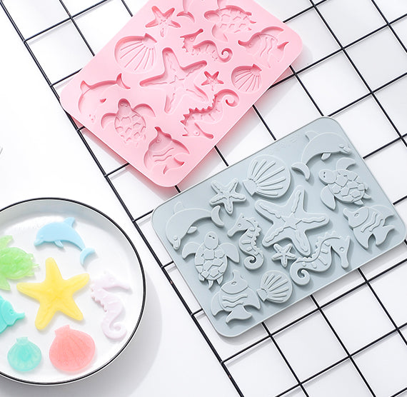 Thin Under The Sea Chocolate Mold | www.sprinklebeesweet.com