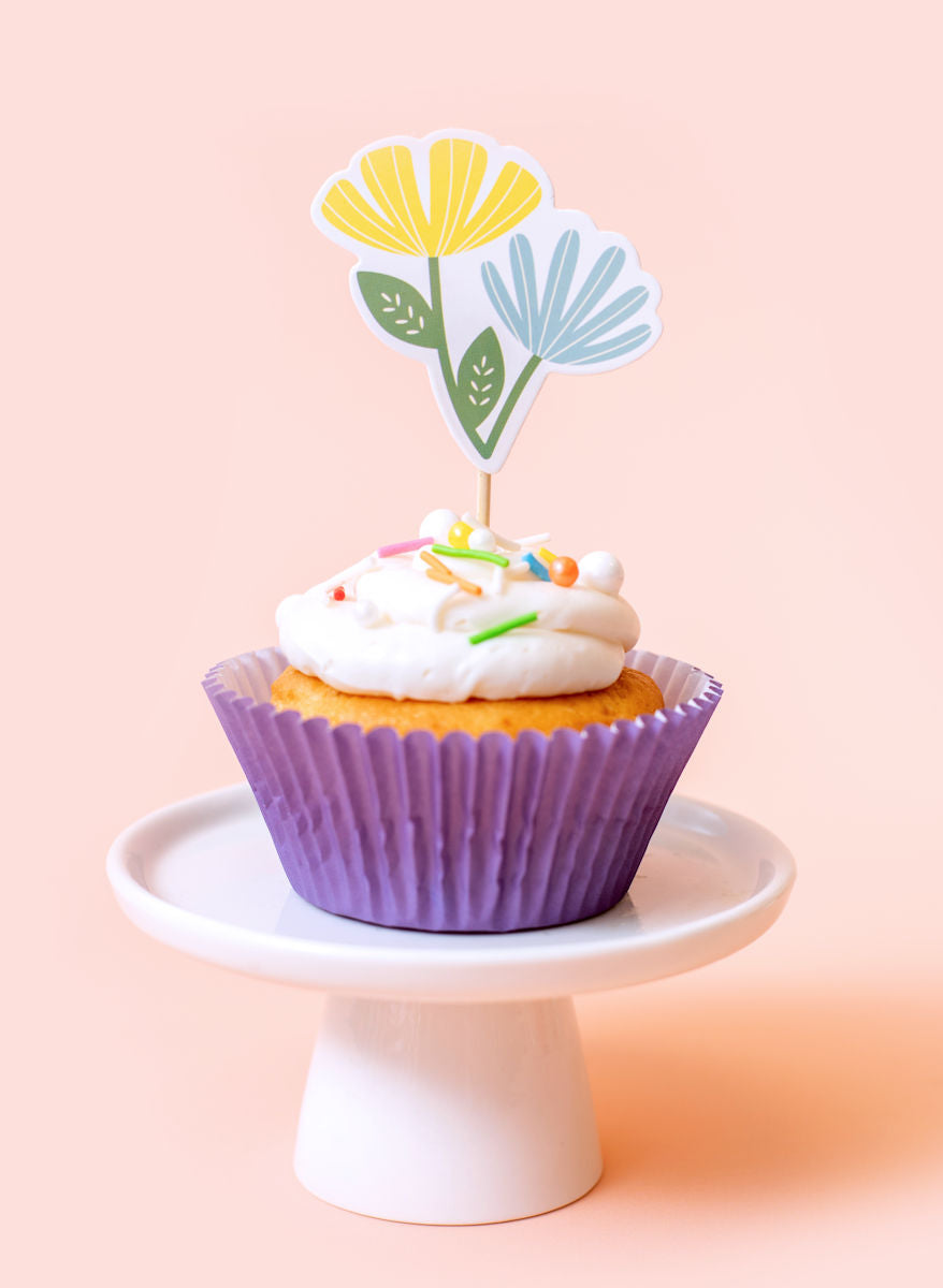 Cupcake Liners: Blossom | www.sprinklebeesweet.com