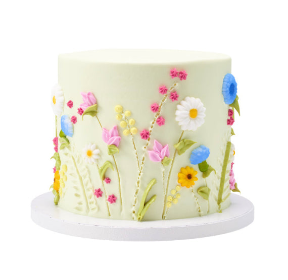 SUGAR FLOWER SPRINKLES - Edible Sugar Cupcake flower shapes for Cake  Decoration