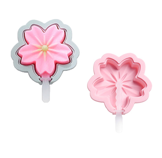 Flower Cakesicle Mold: Set of 2 Cherry Blossom | www.sprinklebeesweet.com