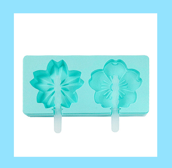 Flower Cakesicle Mold: Apple + Cherry Blossom | www.sprinklebeesweet.com