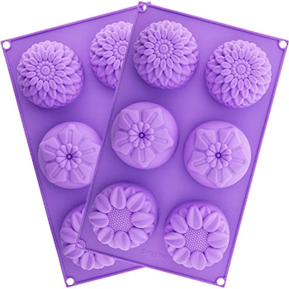 Silicone Flowers Cake Gem Mold | www.sprinklebeesweet.com