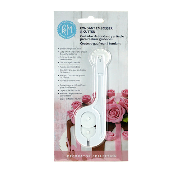 Fondant Cutter + Embosser | www.sprinklebeesweet.com
