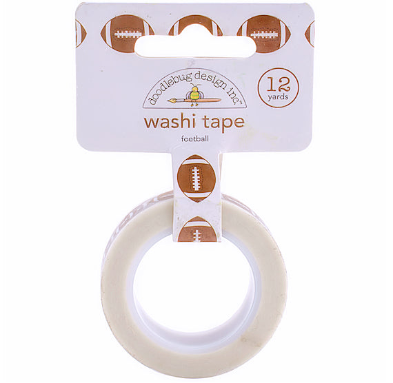 Football Washi Tape | www.sprinklebeesweet.com