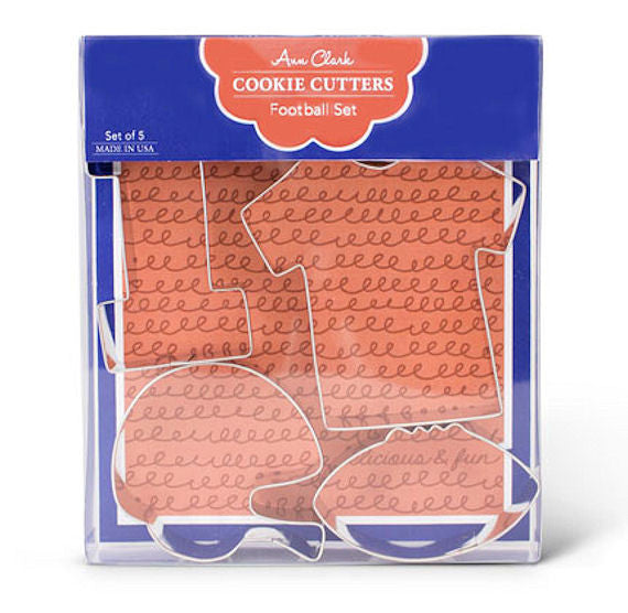 Football Cookie Cutters Set | www.sprinklebeesweet.com