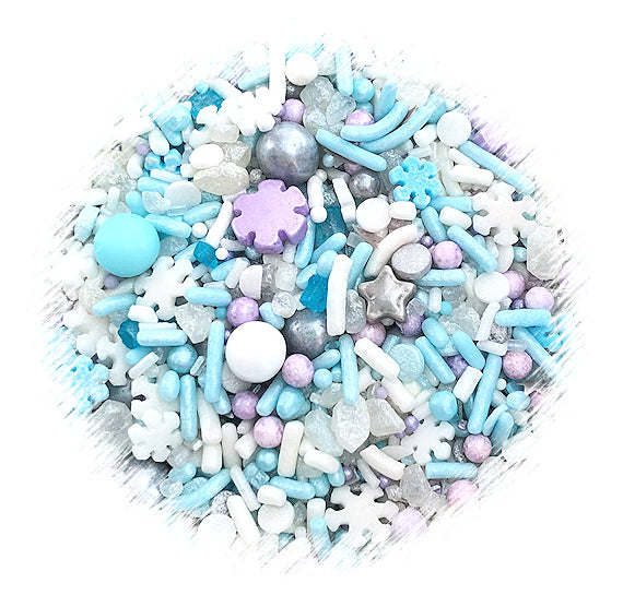 Sprinklefetti™ Frozen Snowflake Sprinkle Mix | www.sprinklebeesweet.com