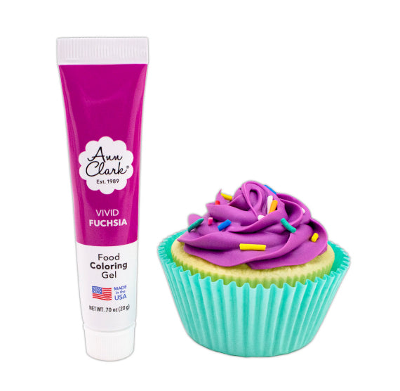 Ann Clark Food Coloring Gel: Vivid Fuchsia | www.sprinklebeesweet.com