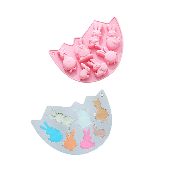Funny Bunnies Mold | www.sprinklebeesweet.com