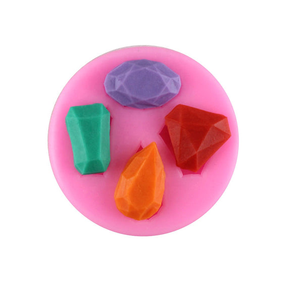 Diamond Gem Fondant Mold | www.sprinklebeesweet.com