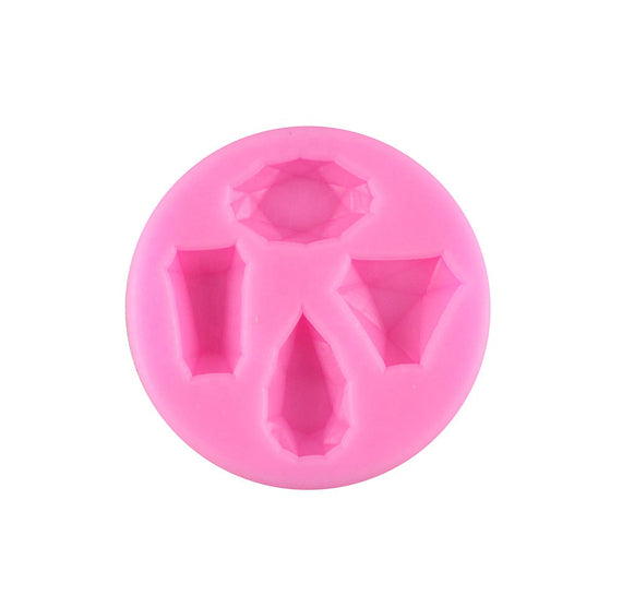 Diamond Gem Fondant Mold | www.sprinklebeesweet.com
