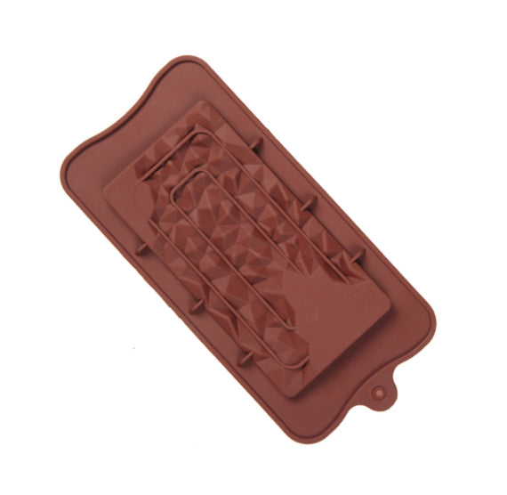 Chocolate Bar Mold: Geometric Shock | www.sprinklebeesweet.com